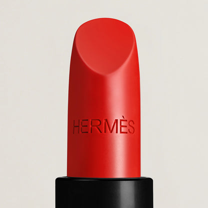 Rouge Hermès Satin Lipstick - Rouge Amazone