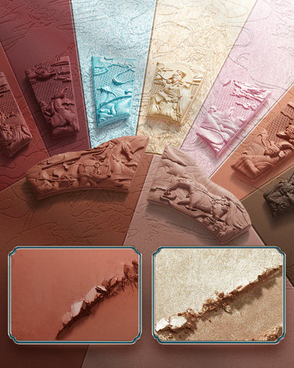 The Encounter Carved Fan Makeup Palette