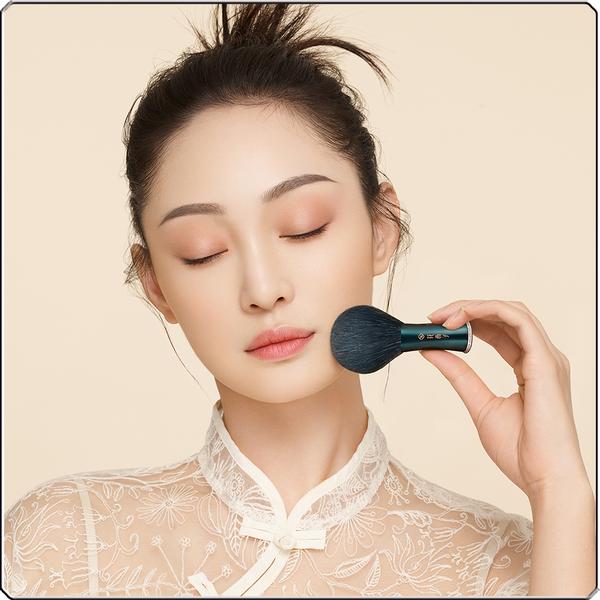 Feather Fan All Over Face Brush