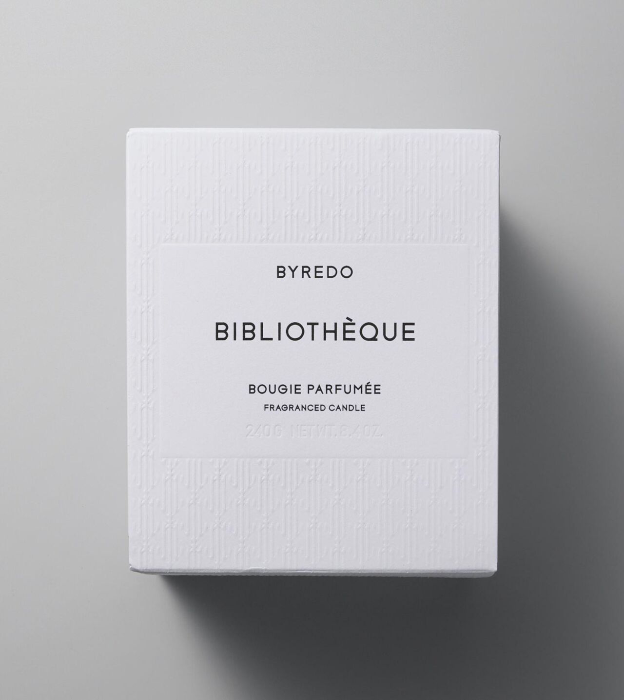 BIBLIOTHÉQUE Candle - 240g